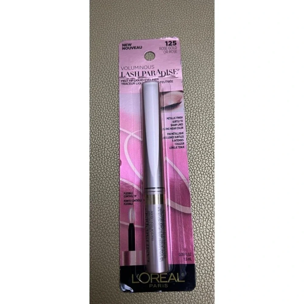 Loreal Voluminous Lash Paradise Liquid Eyeliner - Rose Gold‎ (125)